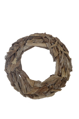 WREATH ROOTH D 30CM NATURAL